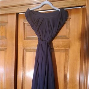 Strapless comfy Picchu maternity black dress